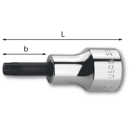 Chiavi a bussola per viti con impronta TORX® 233 1/2 NTX_T70Lx104  CHIAVE A BUSSOLA