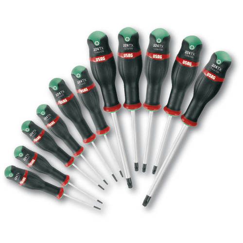 Serie di 11 giraviti con impronta TORX® 324 TX/S11  SERIE GIRAVITI