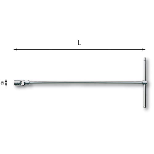 Chiavi a T snodate con bocca esagonale 276 CE_14  CHIAVE A T