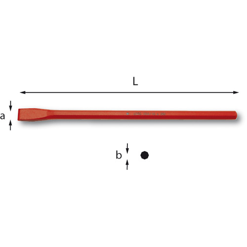 Scalpelli per elettricisti 359_14x250  SCALPELLO                (E)