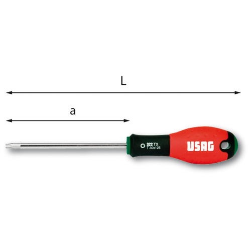 Giraviti per viti con impronta TORX® 322 TX_T6x50  GIRAVITE               (E)