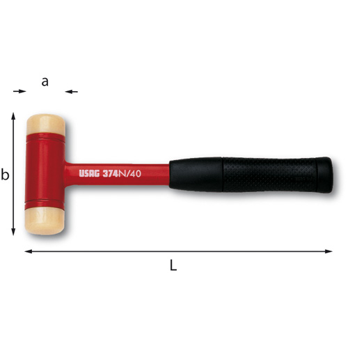 Mazzuole antirimbalzo 374 N_35  MAZZUOLA ANTIRIMBALZO      (B)