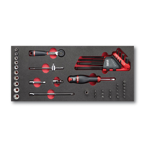 Modulo in spugna bicolore assortito (46 pz) 519 M 613AEA  ASSORTIMENTO