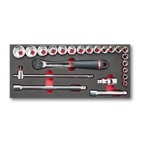 Modulo in spugna bicolore assortito (23 pz) 519 M 613CEA  ASSORTIMENTO