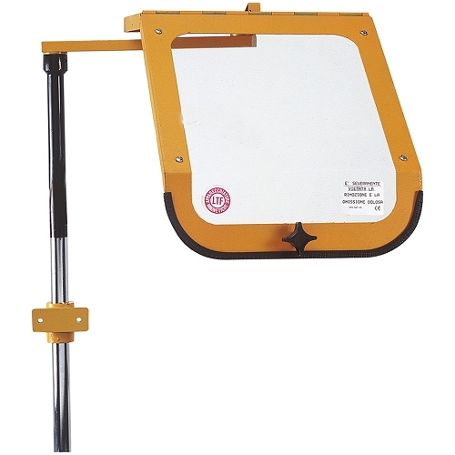 SCHERMO CON ATTACCO AL CARRELLO DEL TORNIO, SENZA MICROINTERRUTTORE, 400X315X300 MM