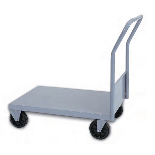 CARRELLO CON PIANALE E  SPONDA - 1070 x 600 x 850 h