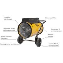 Generatori D'aria Calda Elettrici Con Ventilatore Master Rs 40
